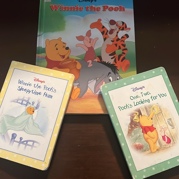 1996 Walt Disney's WINNIE THE POOH Mouse Works Storybook Collection bundle of 3 - Picture 2 of 7